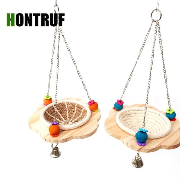 

other bird supplies small pet hamster cavia porcellus swing parrot nest toy hanging hand-woven bird's warm