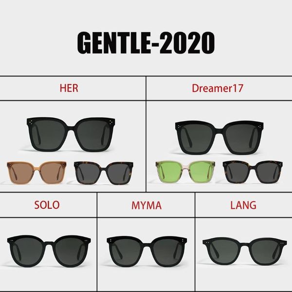 

sunglasses global fashion gm 2021 gentle for monster series cream sun glass tool her dreamer solo myma lang original box, White;black