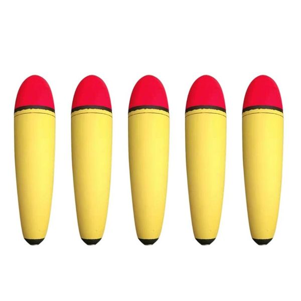

fishing accessories 5 pieces multi-size eva foam floats and bobbers, bobber float strike indicator supplies