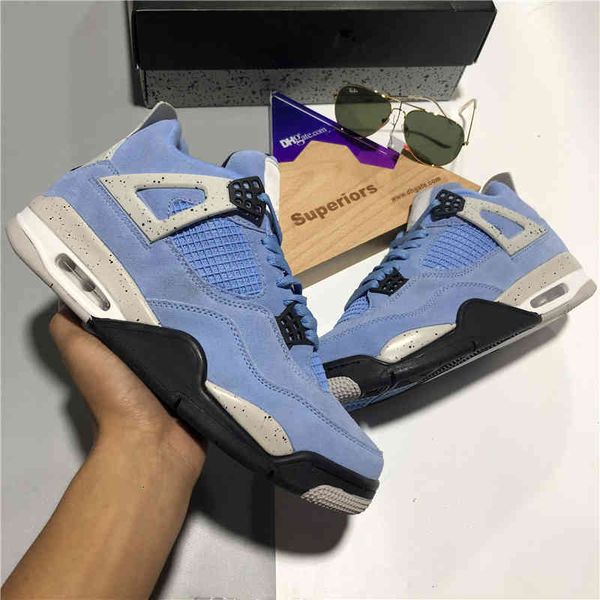 

men women 4 basketball shoes black cat 4s cactus jack oreo university blue sneaker sail kaws bred purple metallic tech white, White;red