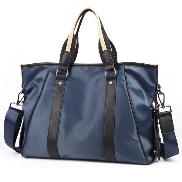 

cross body men's fashion casual nylon handbag lightweight fabric messenger one shoulder