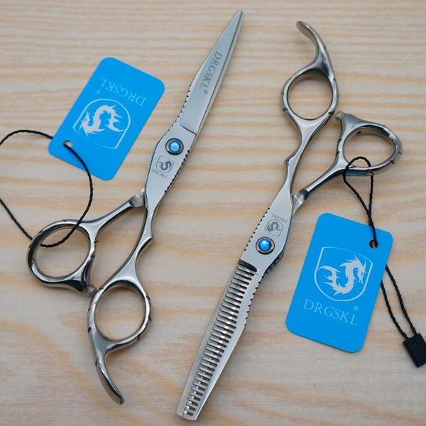 

hair scissors drgskl bird mouth professional 6.0 inch bayber hairdressing shears tesoura