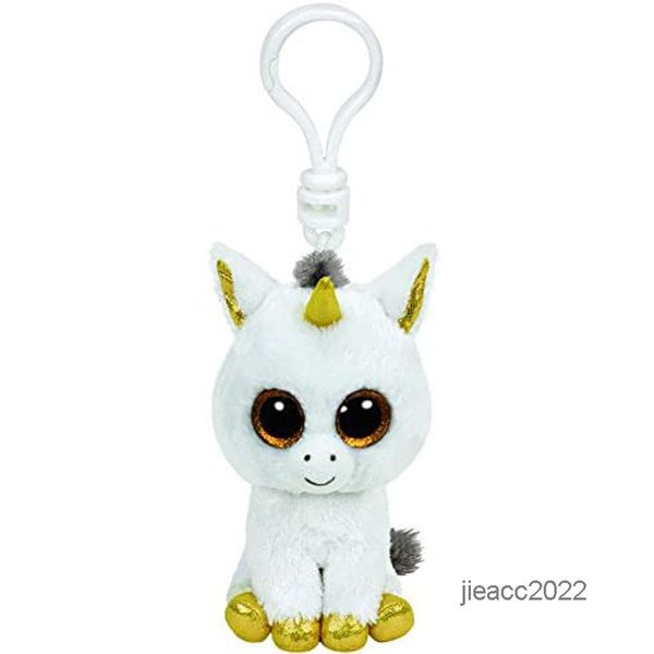 

keys chain mickings eyes plush goldfish fox animal toy, Silver