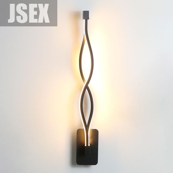 

wall lamp 16w/6w led lampada bedroom beside light home indoor decoration lighting corridor aluminum sconce ac90-260v