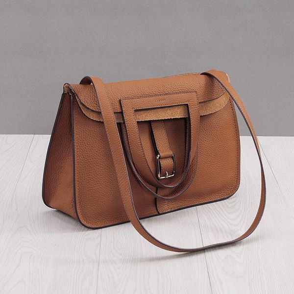 

cross body layer cowhihde messenger handbags fashion genuine leather handbag woman bag women's medium