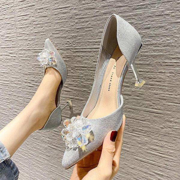 

dress shoes casual heels african woman shoe brief pumps slip on shallow mouth lace-up 2021 pointed wedge comfortable burgundy retro crystal, Black