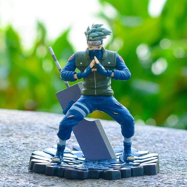 

naruto no. 9 dagger flag mukakashi biography no longer cut the forbearance world war hand-made doll 13cm ornaments