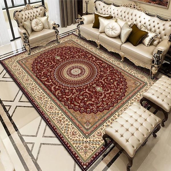 

carpets turkish persian living room carpet retro ethnic style bedroom rug home large area coffee table floor mat bedside