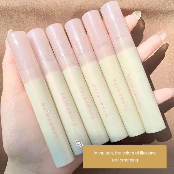 

lip gloss 6 color glitter shimmer waterproof long-lasting glaze summer mirror lipstick moisturize liquid cosmetics tslm2