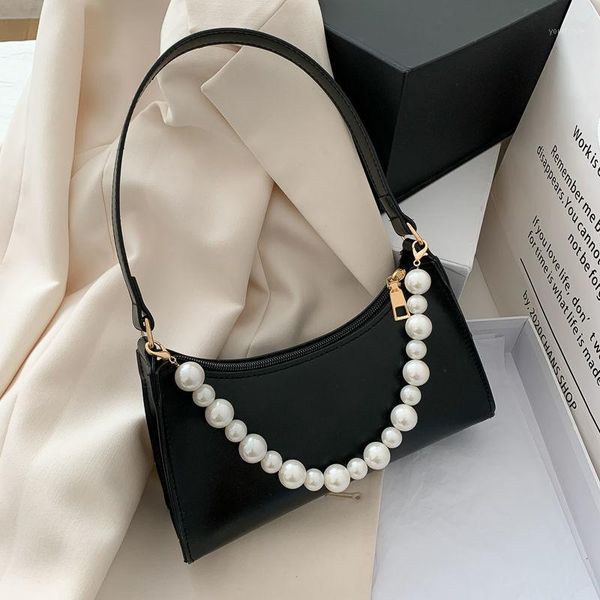 

evening bags women's bag shoulder crossbody handbags baguette french pearl portable one fashion