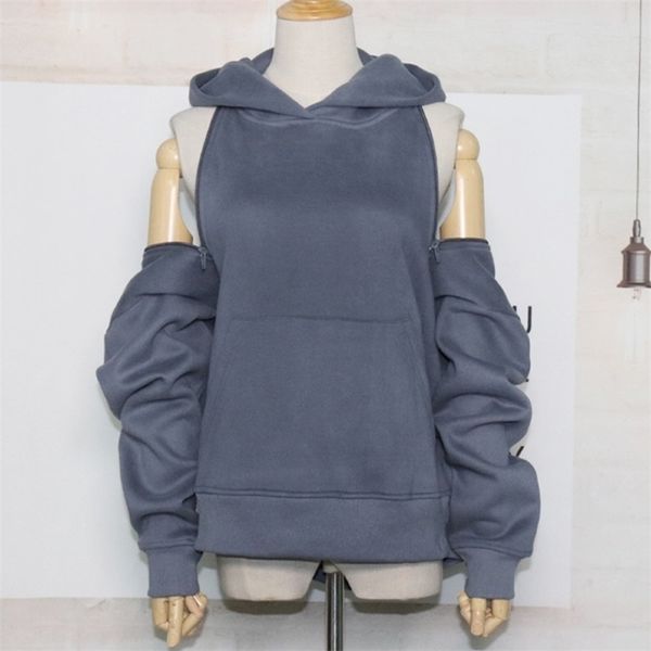 

women hoodies sweatshirt oversize loose reversible fleece hoodie sweat pullover tracksuit high street y200610, Black
