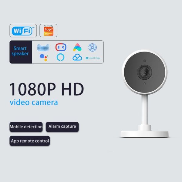 

cameras tuya smart mini wifi ip camera 1080p indoor wireless security home cctv surveillance ai auto tracking night vision