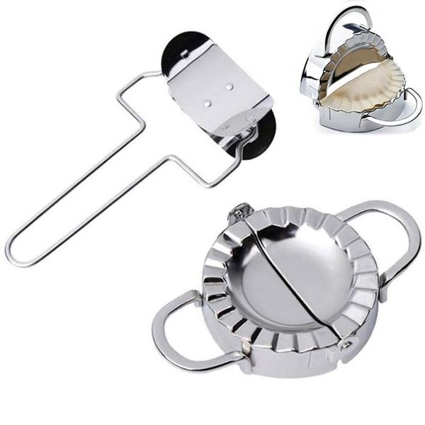 

2pcs/set stainless steel dumpling mould lazy must-ravioli making mold baking accessories home kitchen maker & pastry tools