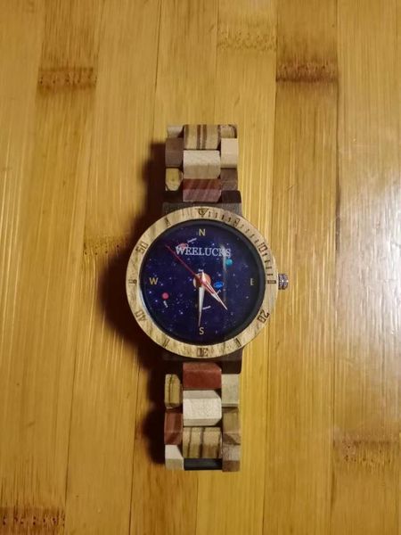 

wristwatches weelucks fashion watch, Slivery;brown