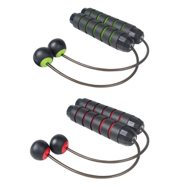 

jump ropes 4 pcs 2 pairs workout convenient cordless indoor skipping