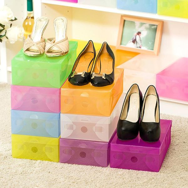 

shoe box storage dustproof shoes organizer box shoe boxes thickened can be superimposed combination cabinet supplies #t2p