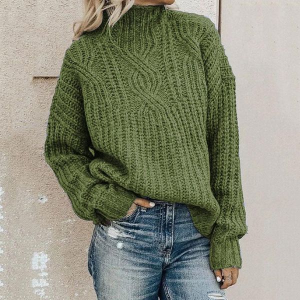 

women's sweaters knitted turtleneck sweater women autumn winter knit pullover ladies female long sleeve jumpers femme loose, White;black