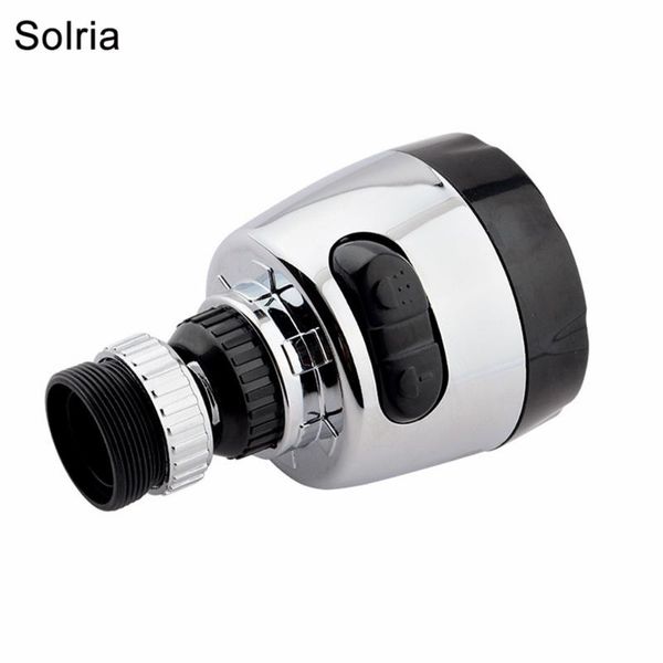 

other faucets, showers & accs universal 360Â° rotary kitchen faucet nozzle anti-splash water tap head filter connector adapter for bathroom