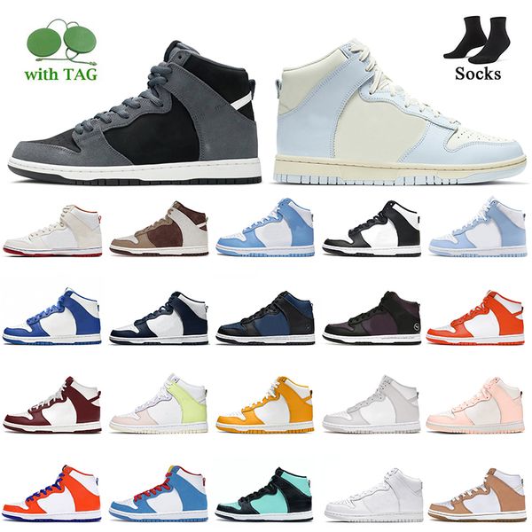 

2022 sb high running shoes women mens platform skateboard dark grey aluminum midnight navy tokyo team crimson light chocolate sports trainer