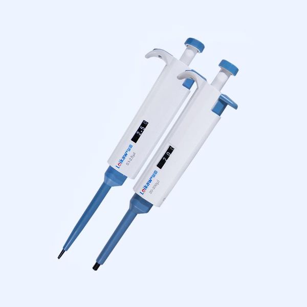 

lab supplies 1pc loikaw single channel manual adjustable pipettor discharge pipette all size available