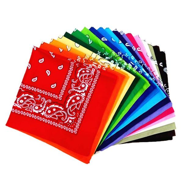 

scarves 18pcs womens scarf set simple fashionable paisley bandanas multi colored cowboy bandana double sided head, Blue;gray
