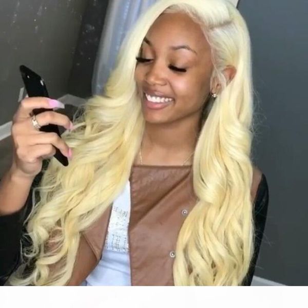 

straight 613 blonde hair brazilian body wave 13*1 lace closure human hair wigs blonde color human hair lace wigs peruvian indian, Black;brown
