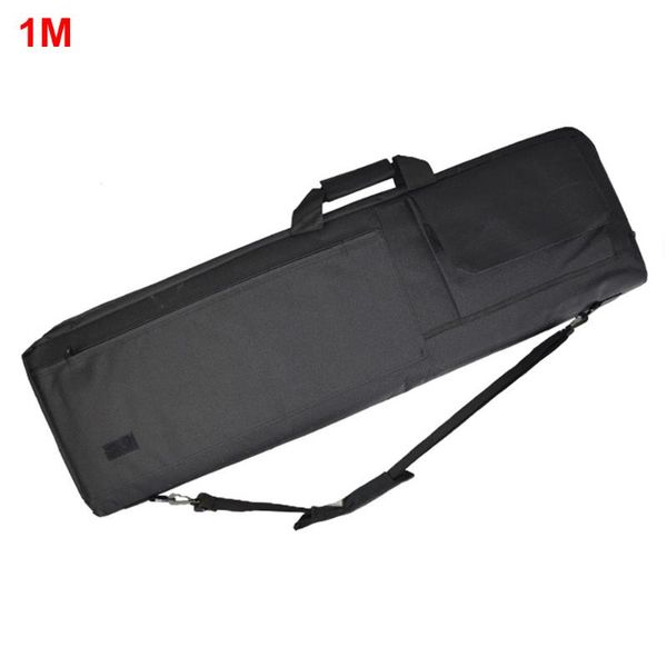 

fishing accessories bag one shoulder camping waterproof protective long thick outdoor activities zipper closure hiking adjustable straps
