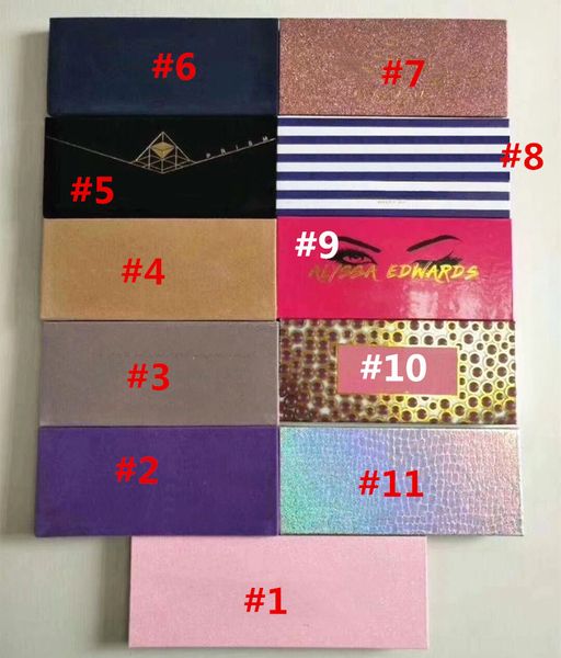 Hot Makeup 11styles Moderne Lidschatten-Palette, 14 Farben, begrenzte Lidschatten-Palette mit Pinsel, rosa Lidschatten-Palette