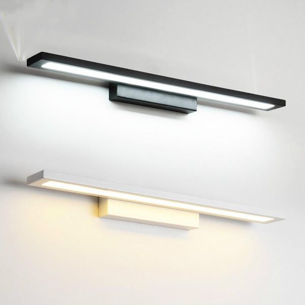 

wall lamp modern simple aluminum led mirror headlights waterproof moisture-proof bathroom front lamps bedside mx6191739