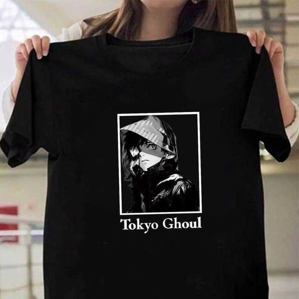 Tokyo Ghoul Uniex Cloths Anime Rundhals-Freizeit-T-Shirt Y0809
