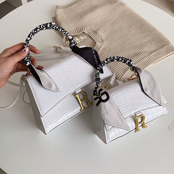 

80% off outlet store april women's bag pattern portable hourglass texture messenger small square factory online sale, Black;red