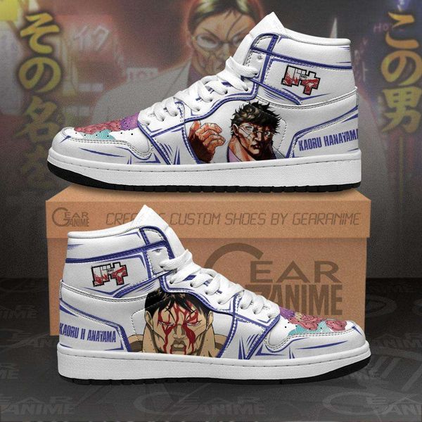 

customization kaoru hanayama sneakers baki custom anime shoes