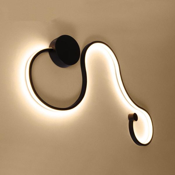 

new postmodern simple creative wall light led bedroom bedside decoration nordic designer living room corridor l wall lamps