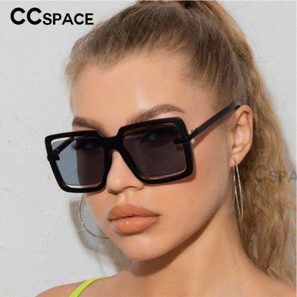 

sunglasses 53185 square decorative candy color women's vintage summer female shades uv400, White;black