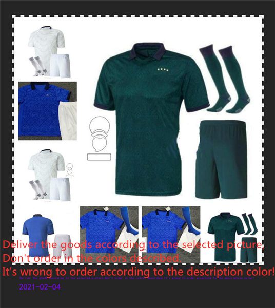 

2020 10 insigne soccer jerseys mens soccer uniform sets 20 21 bonucci insigne jorginho men football shirts kids+sock football, Black