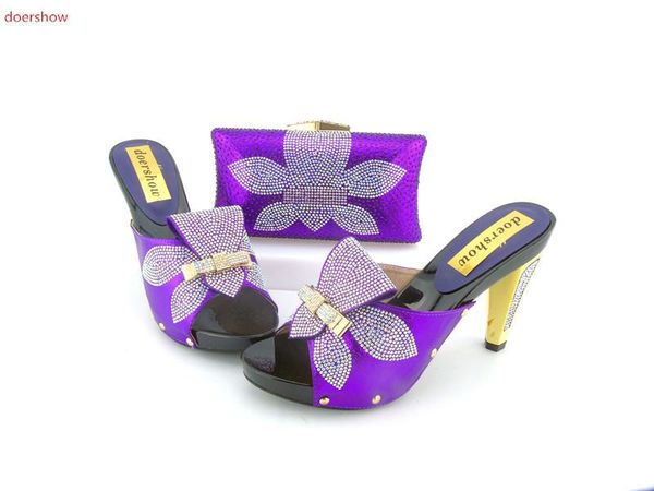

dress shoes doershow nice looking african women matching italian shoe and bag set with for wedding ladies hjn1-9, Black