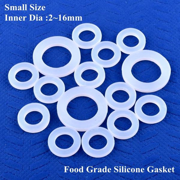 

watering equipments 5~200pcs id 2~16mm od 2~32mm grade silicone gasket high thermostability seal ring water dispenser pipe joint sealin