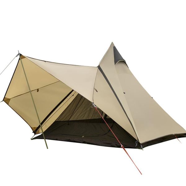 

tents and shelters grade luxury yurt tent/large multiplayer aluminum pole outdoor camping double layer dome tent
