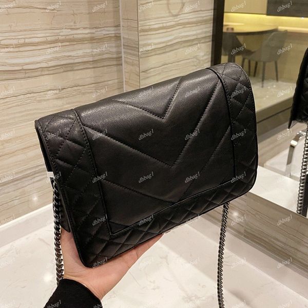 

2021 france fashion coold boy girls bags calfskin leather famous luxury designer quilted women ladies outdorr sacoche purse handbags 28*20cm