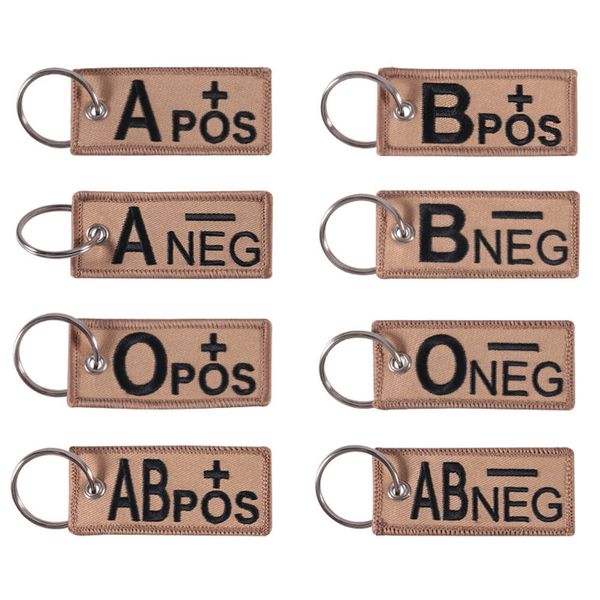 

selling fashion personalized a b o + blood type hanging bag key chain