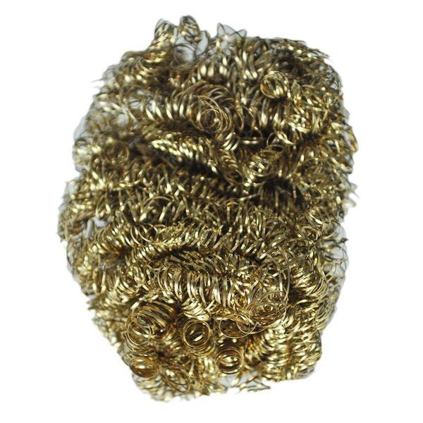 

cleaning cloths 8cm diameter copper spiral scourer ball for machine tool