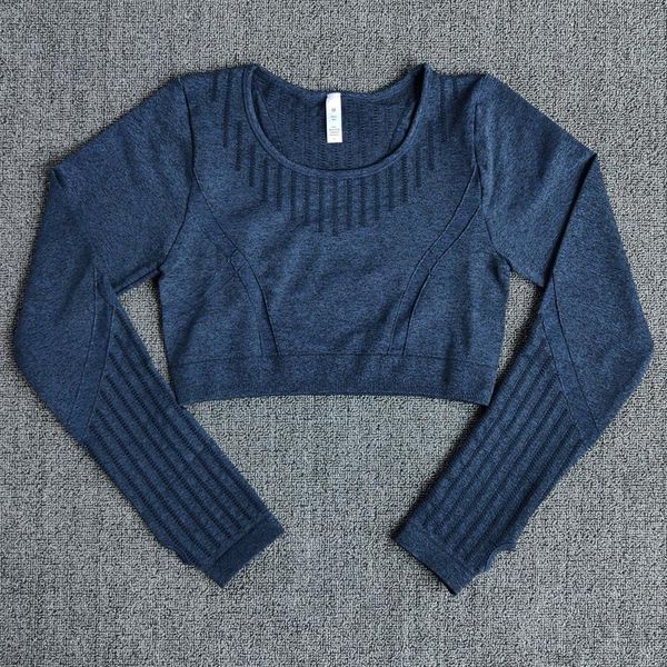 

seamless yoga shirts long sleeve crop for women gym clothes sports fitness shirt with thumb holes workout, White;red