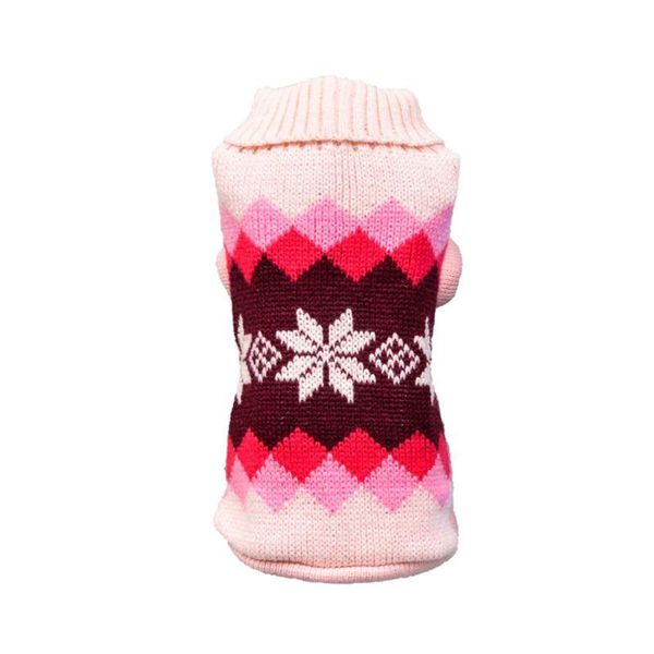 

dog apparel warm sweaters snow plaid puppy sweater pet jumper coat knit for small medium dogs pug chihuahua french bul