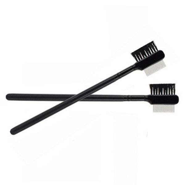 

eyelash curler 2pcs extension metal comb brush for lash eyebrow cosmetic makeup tool profesional set accessories