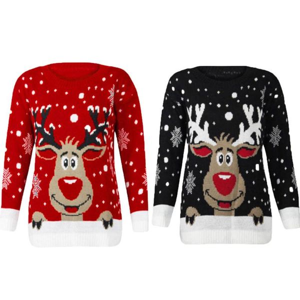 

women's blouses & shirts christmas blouse women reindeer printed o-neck long sleeve pullovers sweatshirt female blusas mujer, White