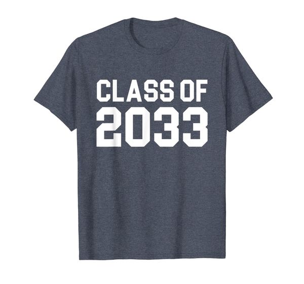 

class of 2033 first day of school cool grow with me t-shirt, White;black