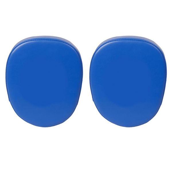 

2pcs fitness gym pu leather ergonomic hand target kicking training taekwondo sanda adults kids boxing equipment wear resistant