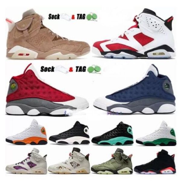 

6 6s men 7 7s basketball shoes electric green cactus british khaki dmp hare flint barcelona nights sneakers mens trainers sportsking
