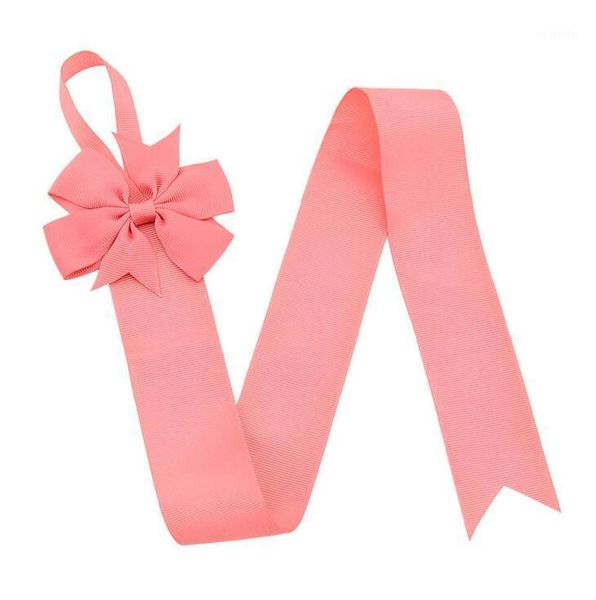 

hair accessories 24pcs ribbon clip organizer bow hanger1, Slivery;white