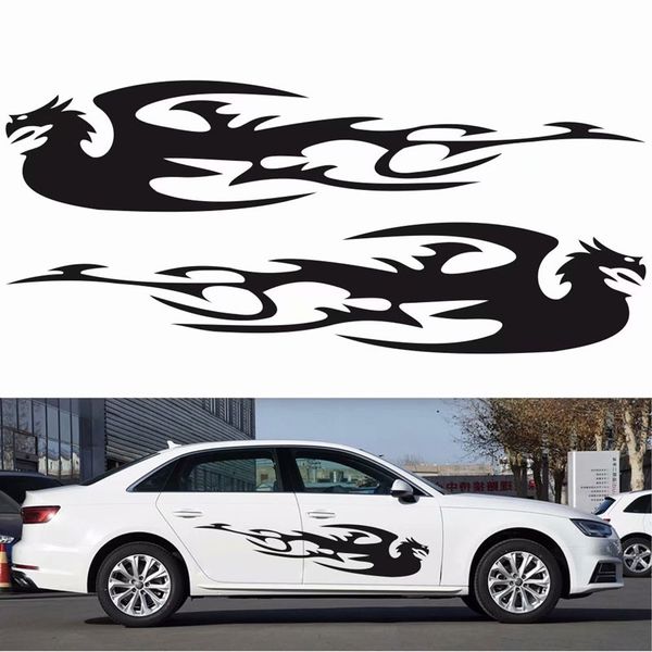 

phoenix totem car sticker lace body sticker personalized decoration car sticker